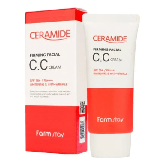 Farm stay Ceramide Firming facial c.c Cream SPF50+ 50G