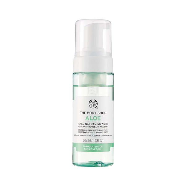 The Body Shop Aloe Calming Foaming Wash – 5.0 oz