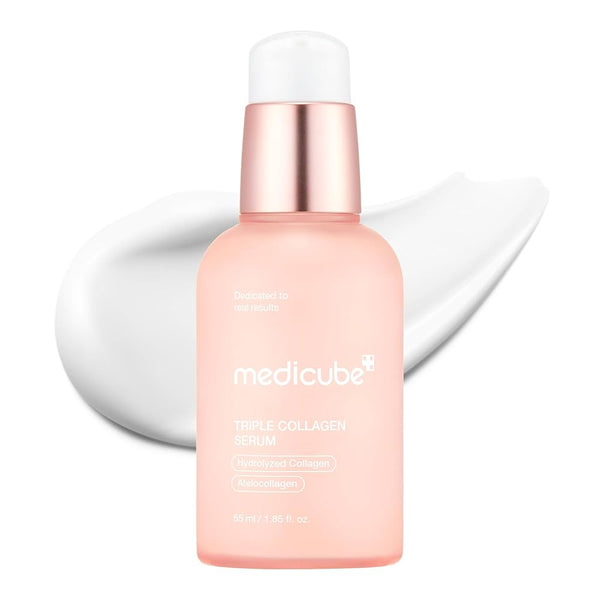 Medicube Triple Collagen Serum 55ml | Nourish dull skin with Triple Collagen Complex | Hyaluronic Acid