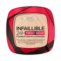 L'Oréal Paris Infallible 24h Fresh Wear Powder Foundation 020 Ivory, 9gm