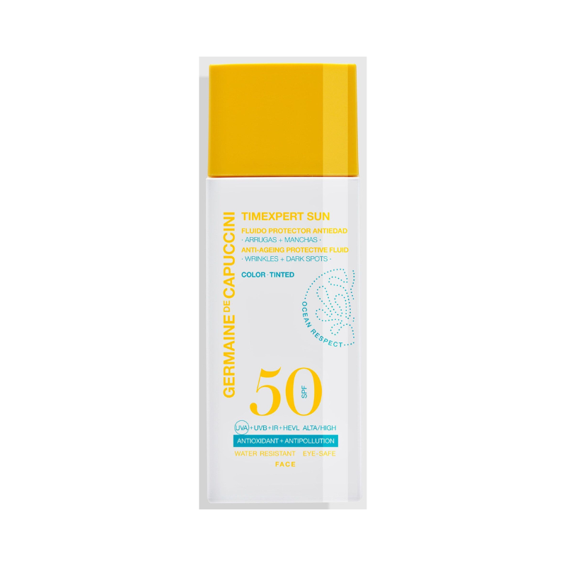 GERMAINE FLUIDO PROTECTOR ANTIEDAD CON COLOR SPF 50, 50ML