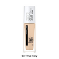 Maybelline New York Foundation, Superstay Active Wear 30 Hour, 03 - True Ivory