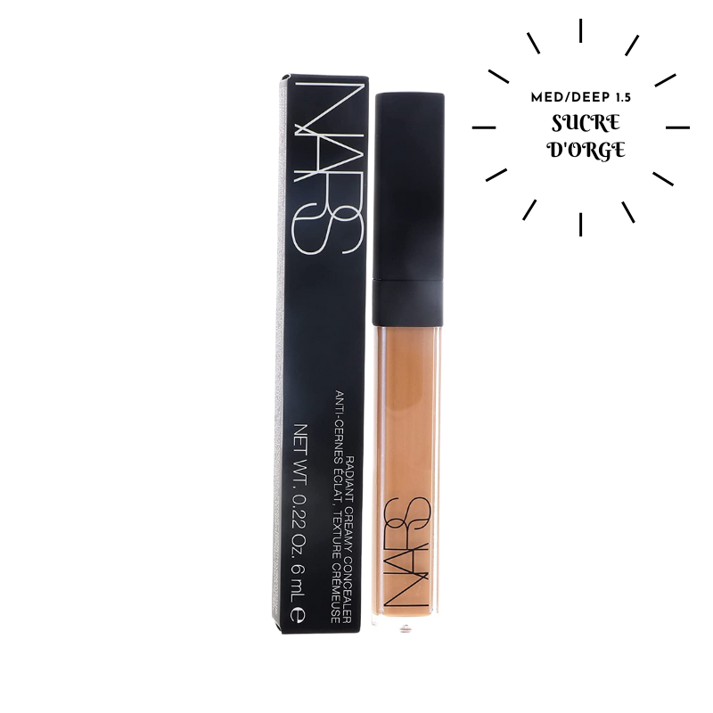 Nars Radiant Creamy Concealer, MED/DEEP 1.5, SUCRE D'ORGE 6ml