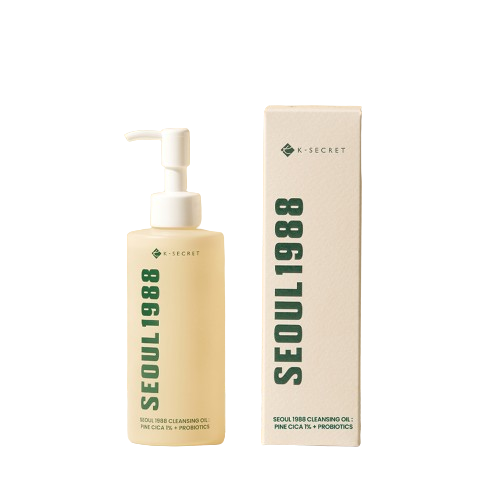 K-Secret Seoul 1988 Cleansing Oil 200ml Pine CICA 1% + Probiotics