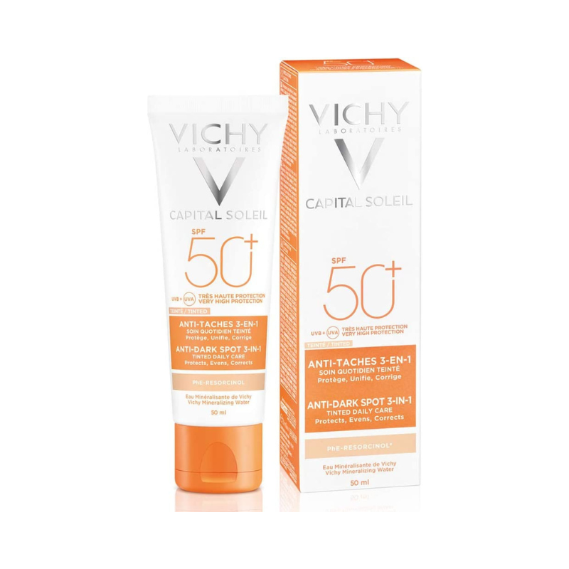 Vichy Idéal Soleil 3-in-1 Tinted Anti-Dark Spots Care SPF50+ 50ml
