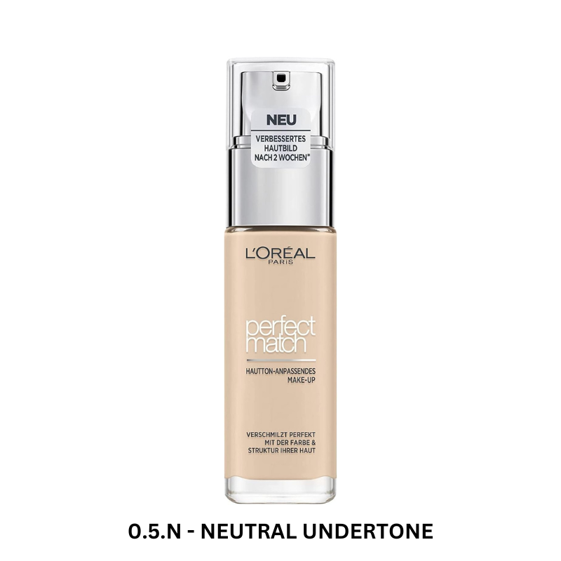 L'Oréal Paris True Match Foundation, 0.5.N - NEUTRAL UNDERTONE