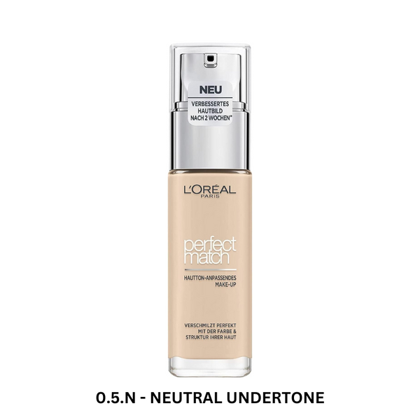 L'Oréal Paris True Match Foundation, 0.5.N - NEUTRAL UNDERTONE