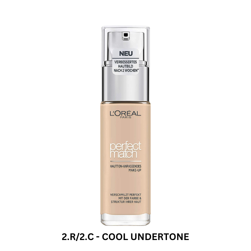 L'Oréal Paris True Match Foundation, 2.R/2.C - COOL UNDERTONE