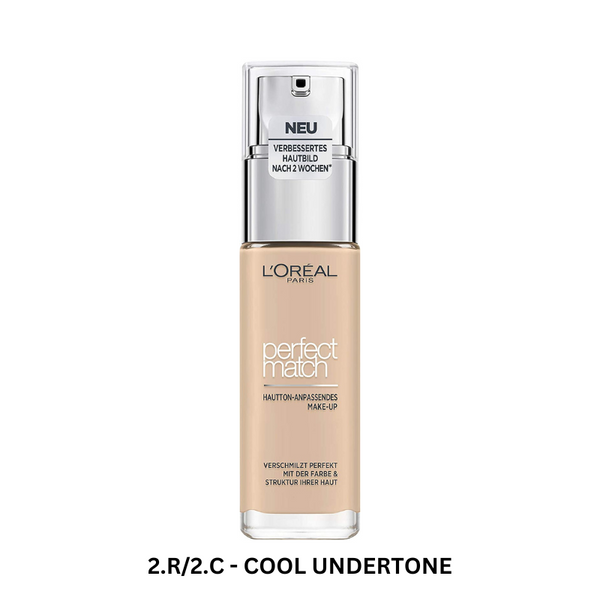 L'Oréal Paris True Match Foundation, 2.R/2.C - COOL UNDERTONE