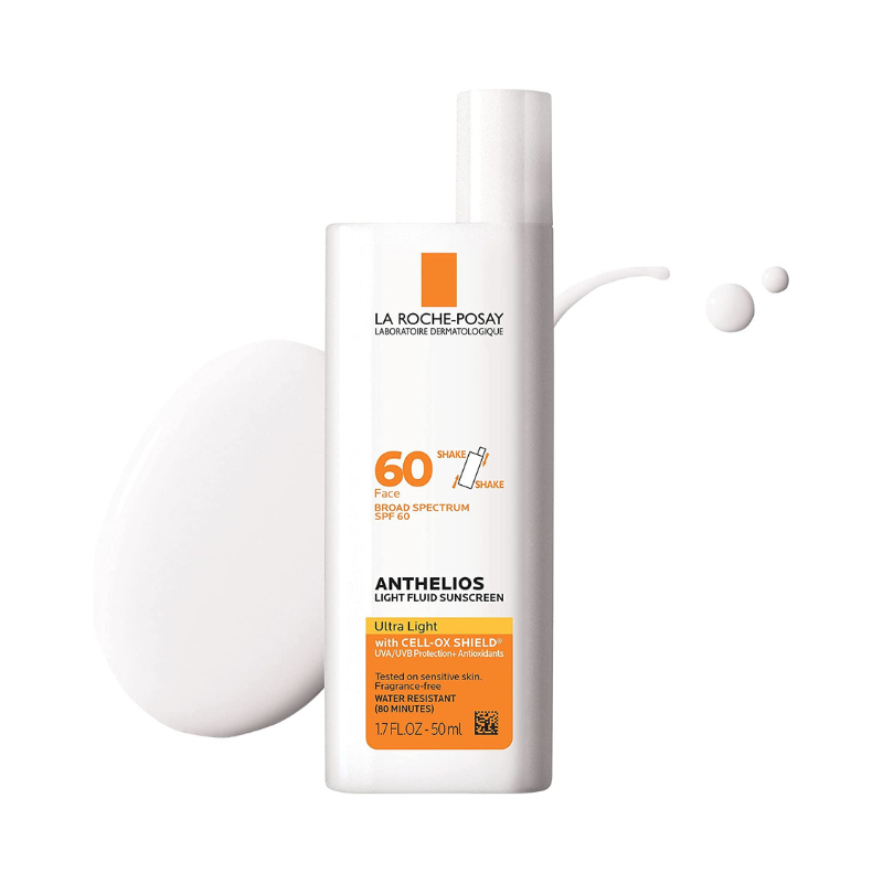 La Roche-Posay ANTHELIOS ULTRA LIGHT FLUID FACIAL SUNSCREEN SPF 60, 50ml