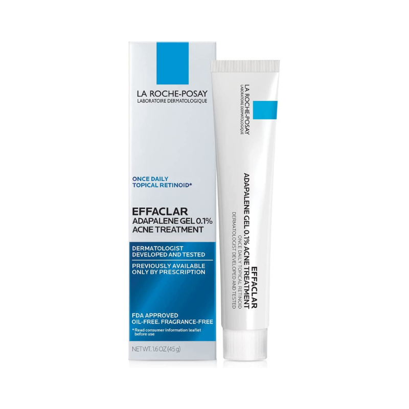 La Roche-Posay EFFACLAR ADAPALENE GEL 0.1% TOPICAL RETINOID FOR ACNE, (45g)