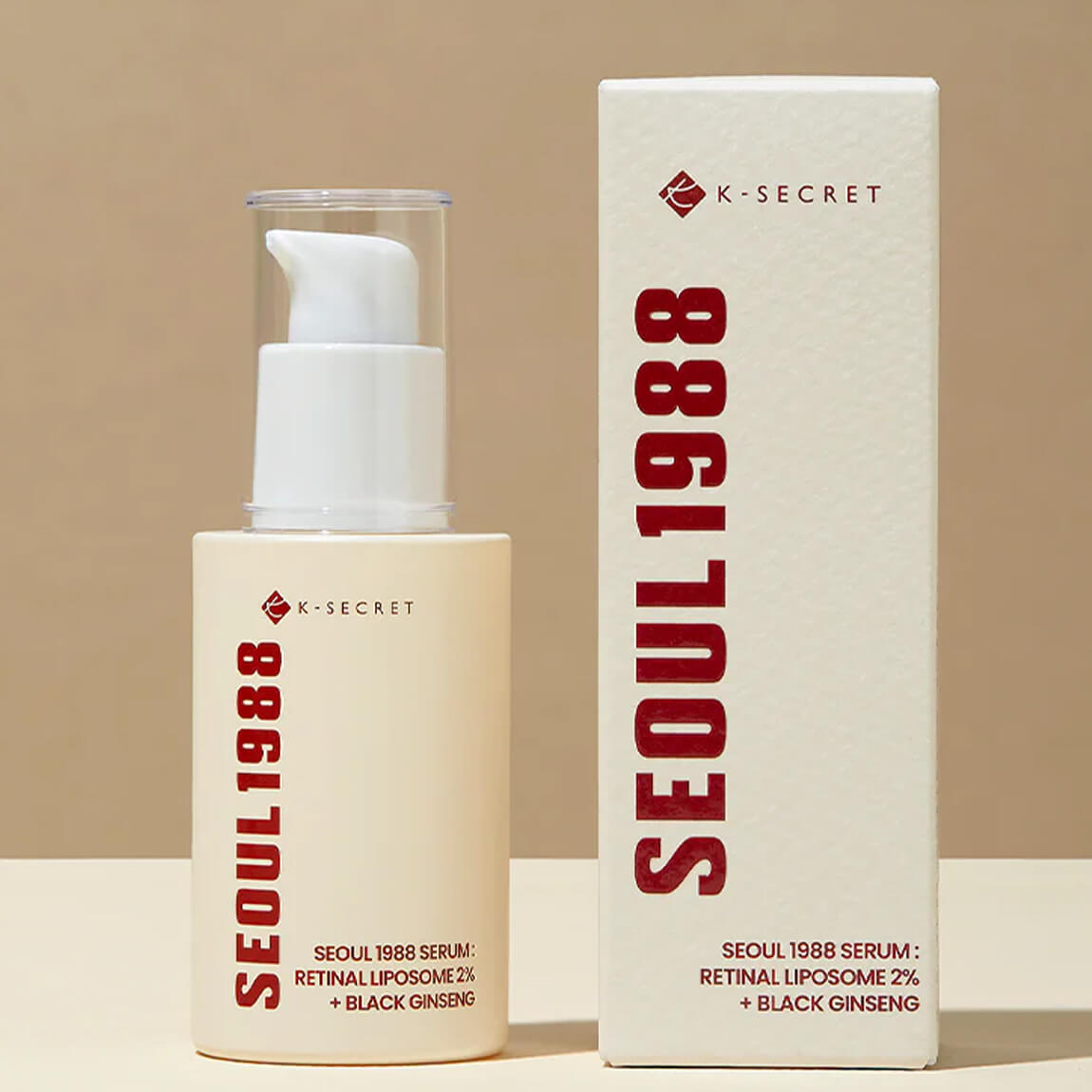 K-SECRET Seoul 1988 Serum 30ml Retinal Liposome 2% + Black Ginseng