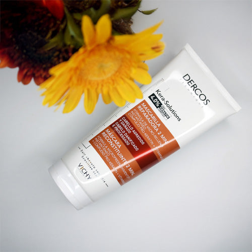 VICHY DERCOS KERA SOLUTION 4.0% PRO KERATIN COMPLEX 200ML MASCARILLA REPARADORA 2 MIN.