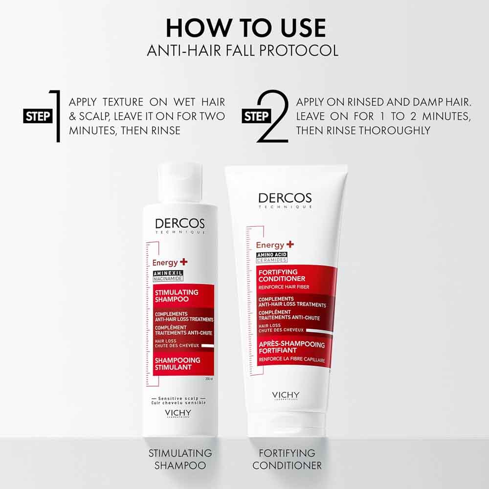 Vichy DERCOS ENERGY + AMINO ACID 200ML ACCONDICIONADOR FORTIFICANTE