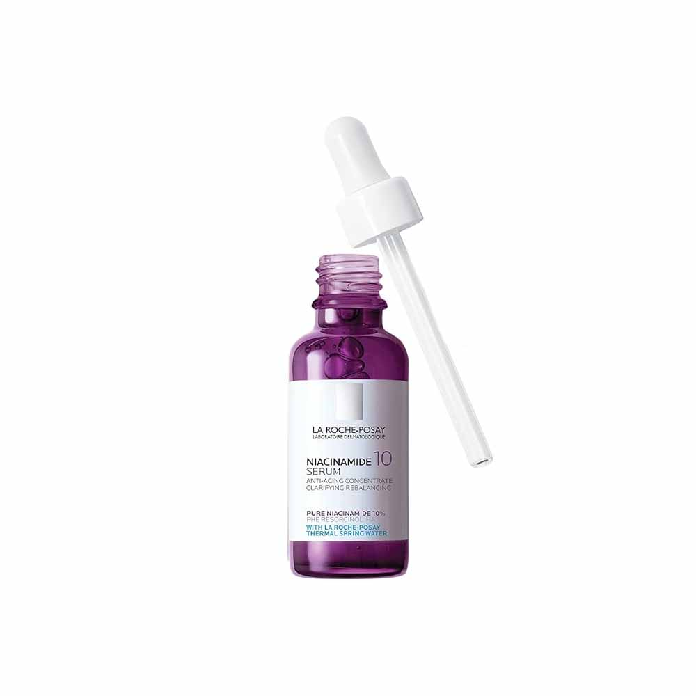 La Roche-Posay Pure Niacinamide 10 Serum Anti-Dark Spot Repairing Concentrate 30ml + Anthelios Age Correct Daily Care SPF50 15ml