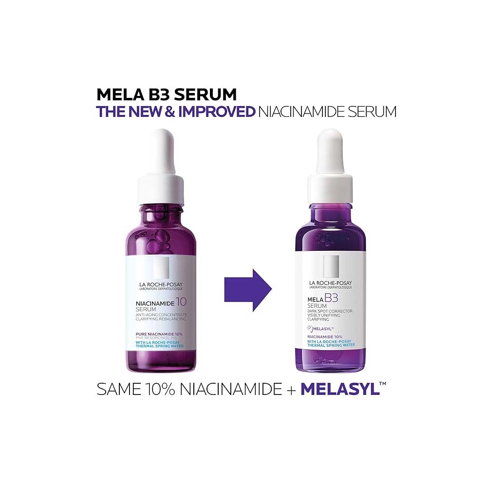 La Roche-Posay Pure Niacinamide 10 Serum Anti-Dark Spot Repairing Concentrate 30ml + Anthelios Age Correct Daily Care SPF50 15ml