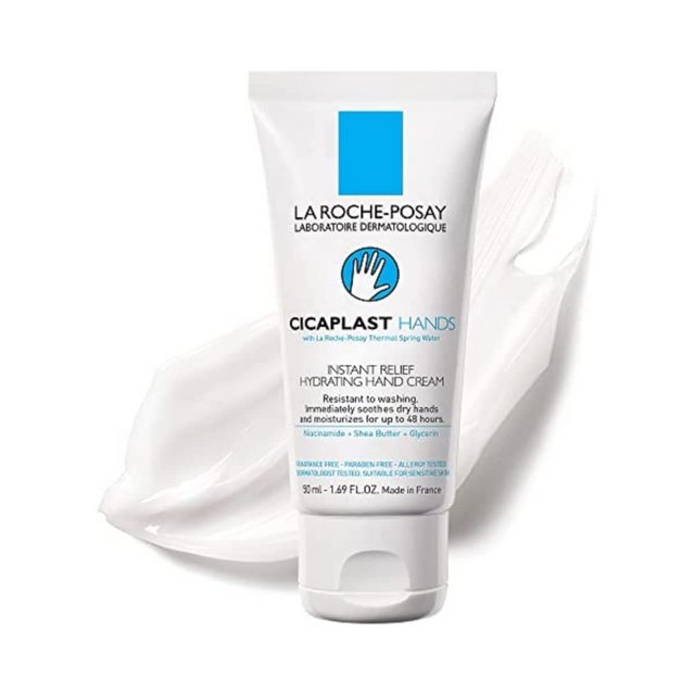 La Roche-Posay CICAPLAST HAND CREAM FOR DRY HANDS & DAMAGED HANDS, 90 ml