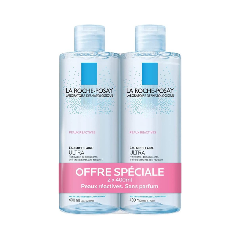 La Roche-Posay Micellar Water Ultra Reactive Skin 2 x 400ml