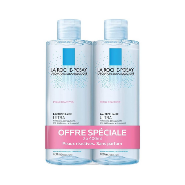 La Roche-Posay Micellar Water Ultra Reactive Skin 2 x 400ml