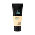 Maybelline Fit Me Matte & Poreless Fluid Foundation, 110 Porcelain