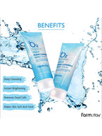 FARM STAY O2 Aqua Foam Cleansing (100ml).