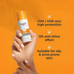 Eucerin Sunscreen Cream Gel SPF50+ for oily skin and acne 50ml