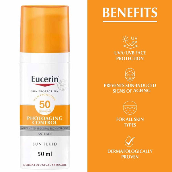 Eucerin Sun Anti-age Face Fluid Spf50 50ml