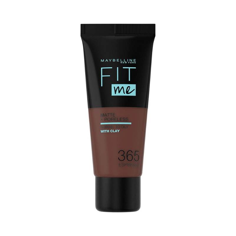 Maybelline Fit Me Matte & Poreless Fluid Foundation, 365 Espresso