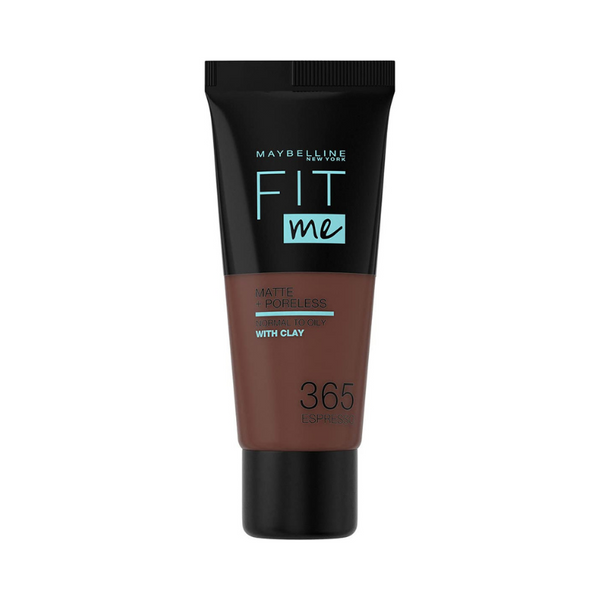 Maybelline Fit Me Matte & Poreless Fluid Foundation, 365 Espresso