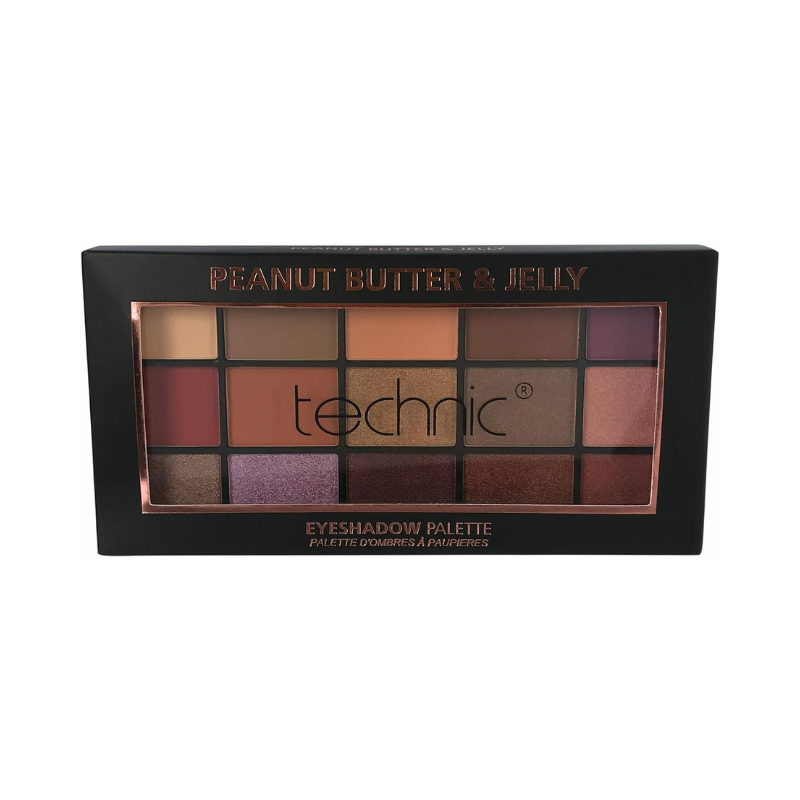 Technic Pressed Pigment Eyeshadow Peanut Butter & Jelly 15 Color