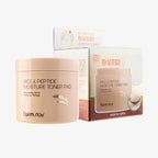 FARM STAY Rice & Peptide Moisture Toner Pad 140ml / 70EA