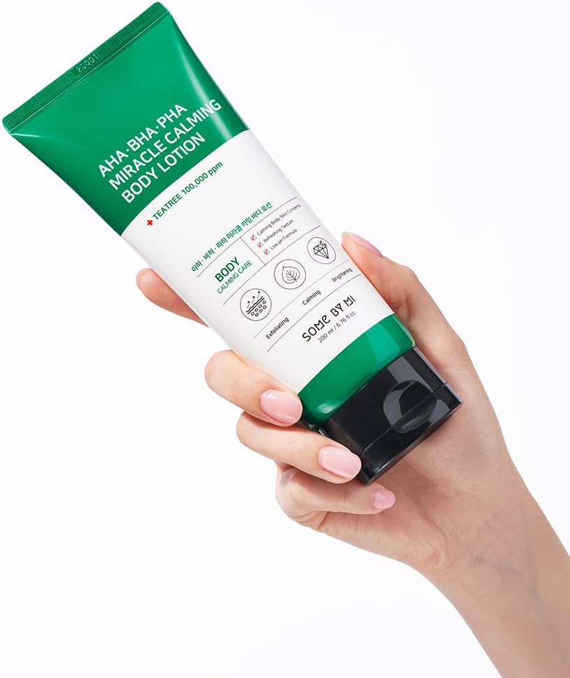 Some By Mi AHA.BHA.PH MIRACLE CALMING BODY LOTION + TEATREE 100,000PPM 200ML