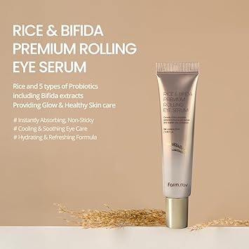Farmstay Rice &amp; Bifida Premium Rolling Eye Serum