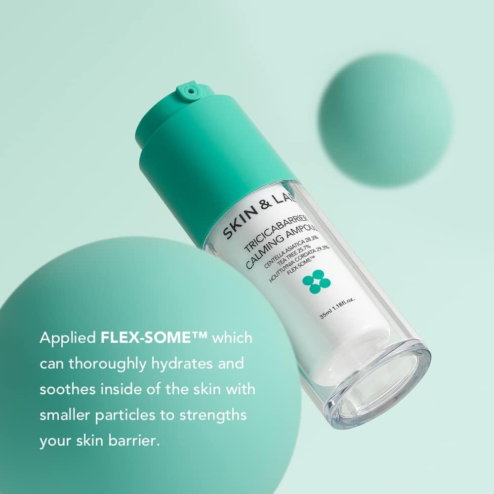 SKIN&LAB Tricicabarrier Calming Ampoule 50ml – Soothing & Hydrating Serum