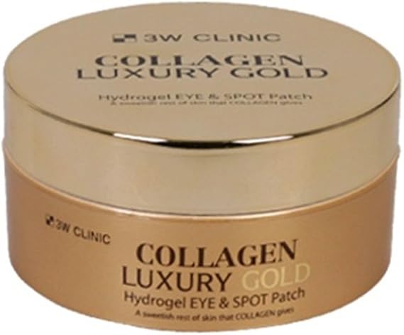 3W CLINIC COLLAGEN LUXURY GOLD 24K GOLD HYDROGEL EYE & SPOT PATCH