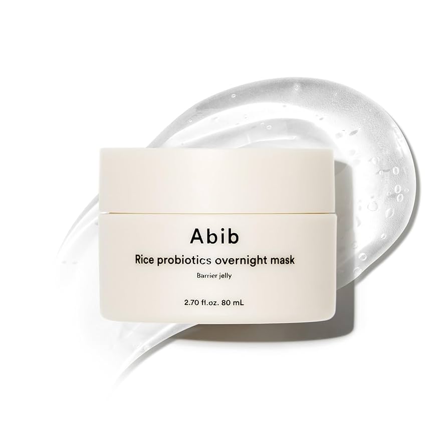 Abib Rice Probiotics Overnight Mask – Hydrating Barrier Jelly Sleeping Mask (80ml)