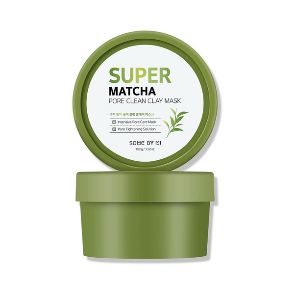 Some By Mi Super Matcha Pore Clean Clay Mask, White, 3.52 Ounce (Pack Of 1)