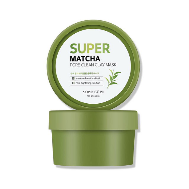 Some By Mi Super Matcha Pore Clean Clay Mask, White, 3.52 Ounce (Pack Of 1)