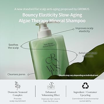 Growus Algae Therapy Mineral Shampoo 500G