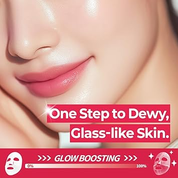 The Farm Stay Plump & Glow PDRN & Vitamin Hydrogel Mask 5EA
