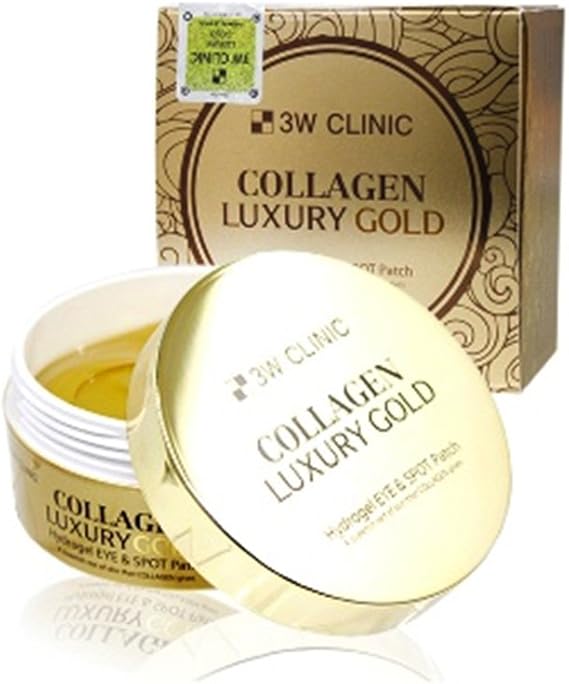 3W CLINIC COLLAGEN LUXURY GOLD 24K GOLD HYDROGEL EYE & SPOT PATCH