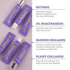 FARM STAY RETINOL & COLLAGEN ROLLING EYE SERUM 25ML