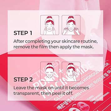 The Farm Stay Plump & Glow PDRN & Vitamin Hydrogel Mask 5EA