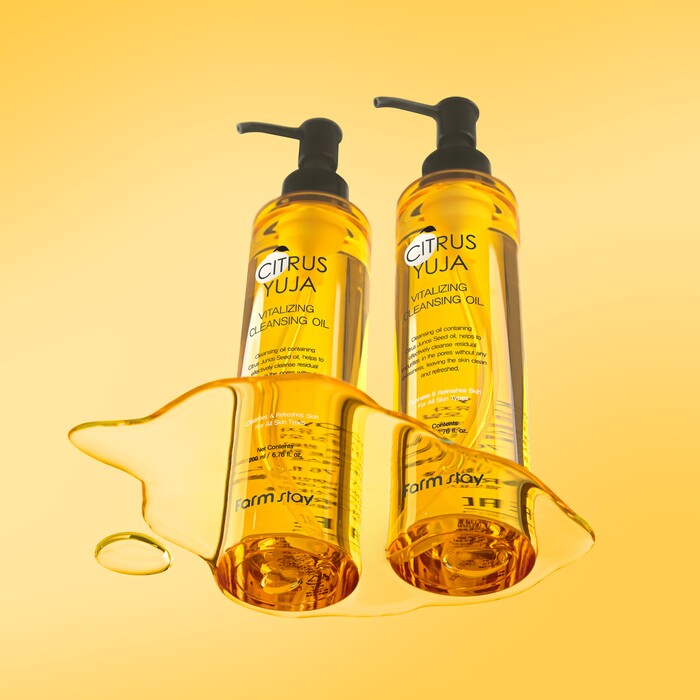 Farm Stay Citrus Yuja Vitalizing Cleansing Oil 200ml
