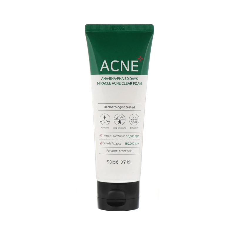 SOME BY MI - AHA, BHA, PHA 30 Days Miracle Acne Clear Foam
