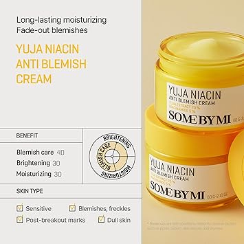 Some By Mi Yuja Niacin Anti Blemish Cream (60g)Some By Mi Yuja Niacin Anti Blemish Cream (60g)