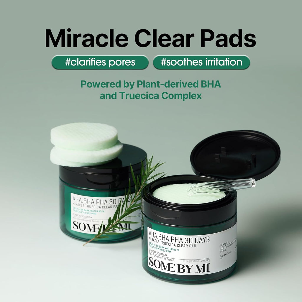 Some By Mi AHA BHA PHA 30 Days Miracle Truecica Clear Pad 125ml