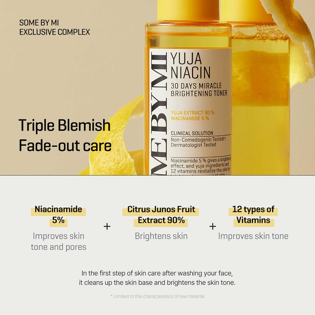 Some By Mi Yuja Niacin 30 Days Miracle Brightening Toner (150ml)