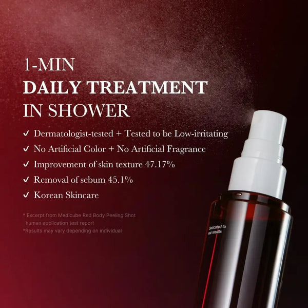 Medicube Red Acne Body Peeling Shot 110g