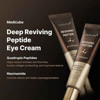 Medicube Deep Lifting Peptide Eye Cream 30 ml | Korean Peptide Eye Cream | Intensive Moisturizing & Firming Care for Smooth, Well‑Conditioned Eye Area